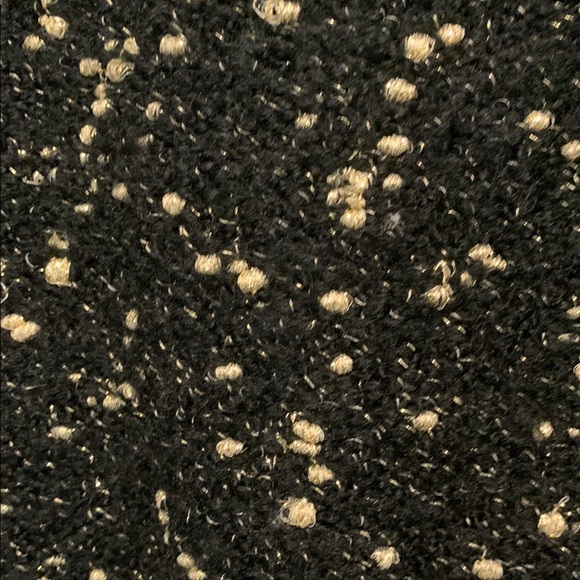 Ann Taylor Black and Gold Speckled Turtleneck Sweater - Picture 2 of 4